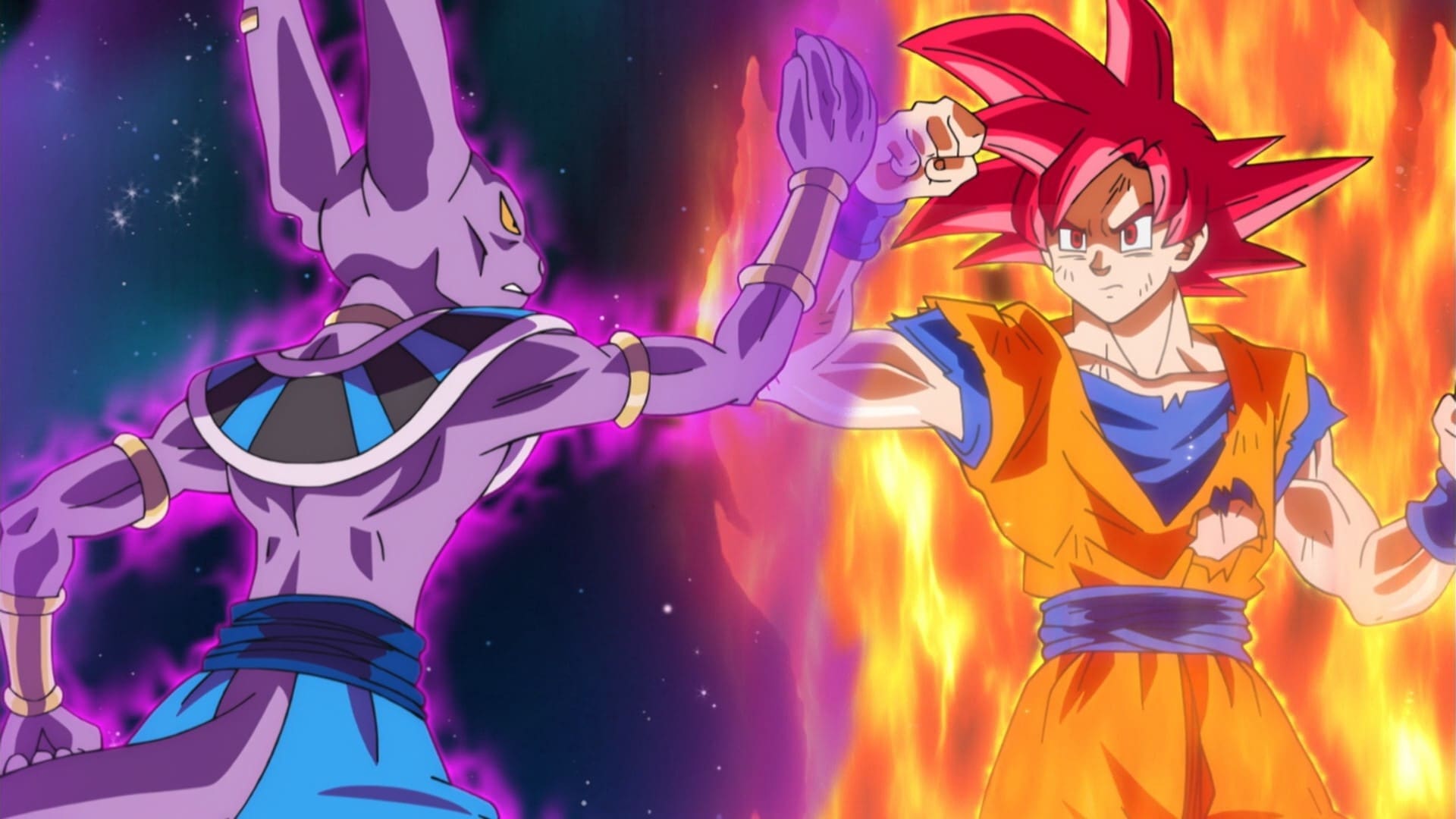 -E12- The Universe Will Shatter? Clash! Destroyer vs. Super Saiyan God!