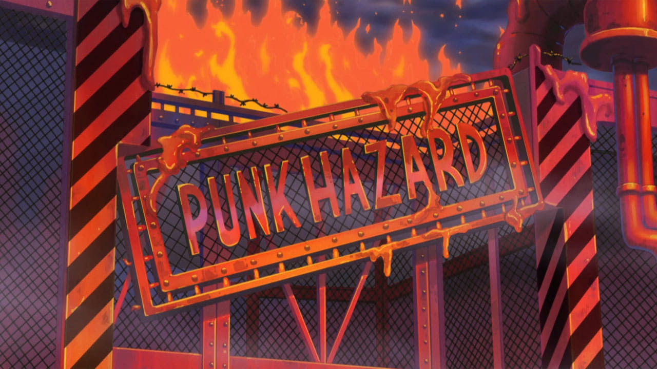 -E579- Arriving! A Burning Island - Punk Hazard!
